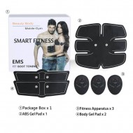 Aparat fitness cu electrostimulare pentru abdomen brate, talie și picioare