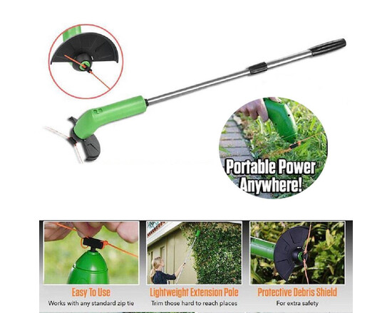 Trimmer portabil pentru gazon