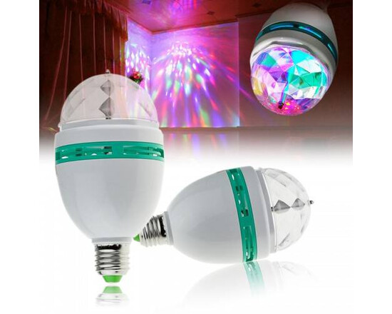Bec Rotativ cu LED-uri multicolore