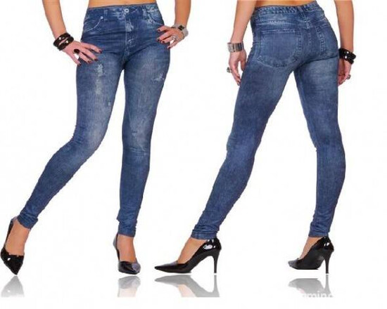 Colanti imitatie blugi