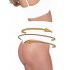 Pantalon modelator + chilot modelator cu talie inalta + Cadou : Centura de slabit reglabila de la S la XXL